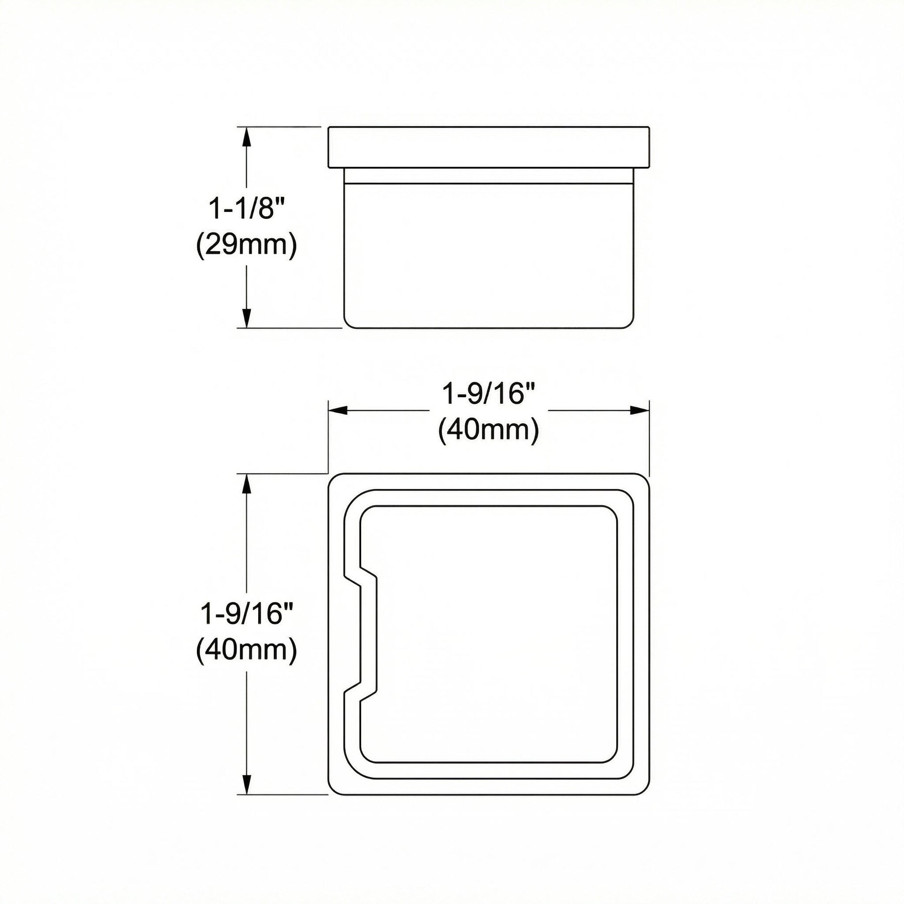 SteelX EC001 End Cap