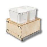 #Option_17 3/8 x 19 5/8 x 21 1/2 - Double 34-Quart Bins