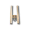 #Option_1 x 27 1/8 - 8 Brackets w/ Screws, 4 Pilasters, 8 Support Clips