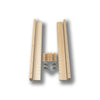 #Option_2 1/2 x 27 1/8 - 8 Brackets w/ Screws, 4 Pilasters, 8 Support Clips
