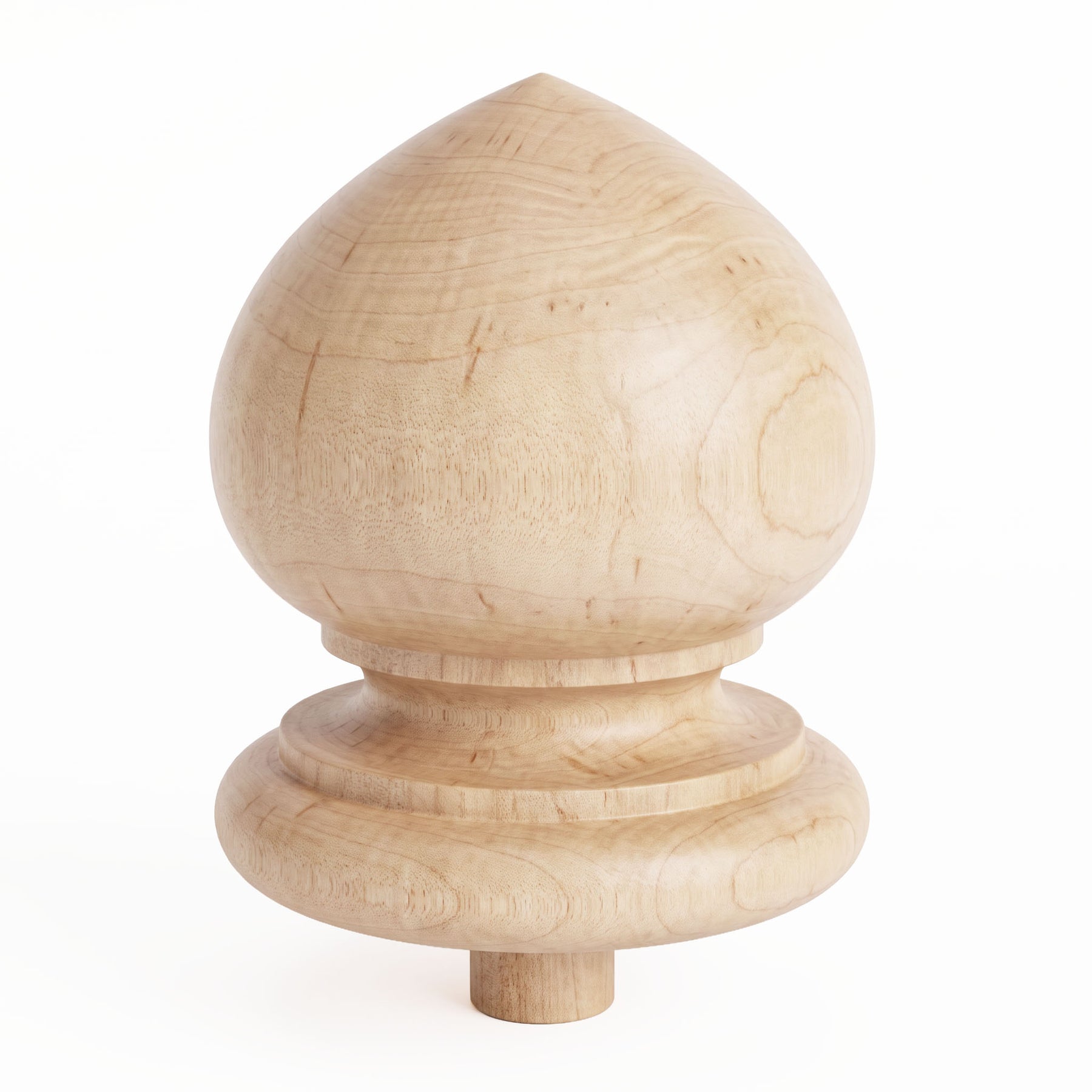 Finial Newel Post Cap FN-0100 - Spade Top