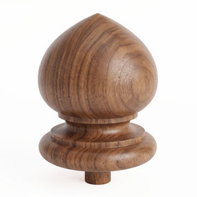 Finial Newel Post Cap FN-0100 - Spade Top