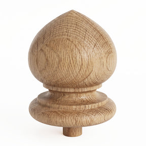 Finial Newel Post Cap FN-0100 - Spade Top