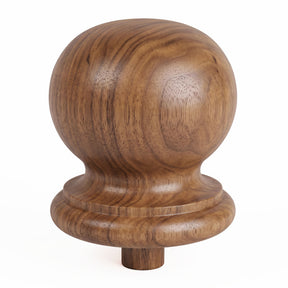 Finial Newel Post Cap FN-0103 - Round Ball Top