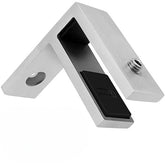GC001 Stainless Steel Glass Connector - 90 Degree Glass to Wall