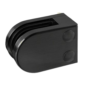 GlassX GCDS001 Stainless Steel D Shaped Glass Clamp