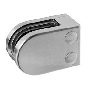 GlassX GCDS001 Stainless Steel D Shaped Glass Clamp