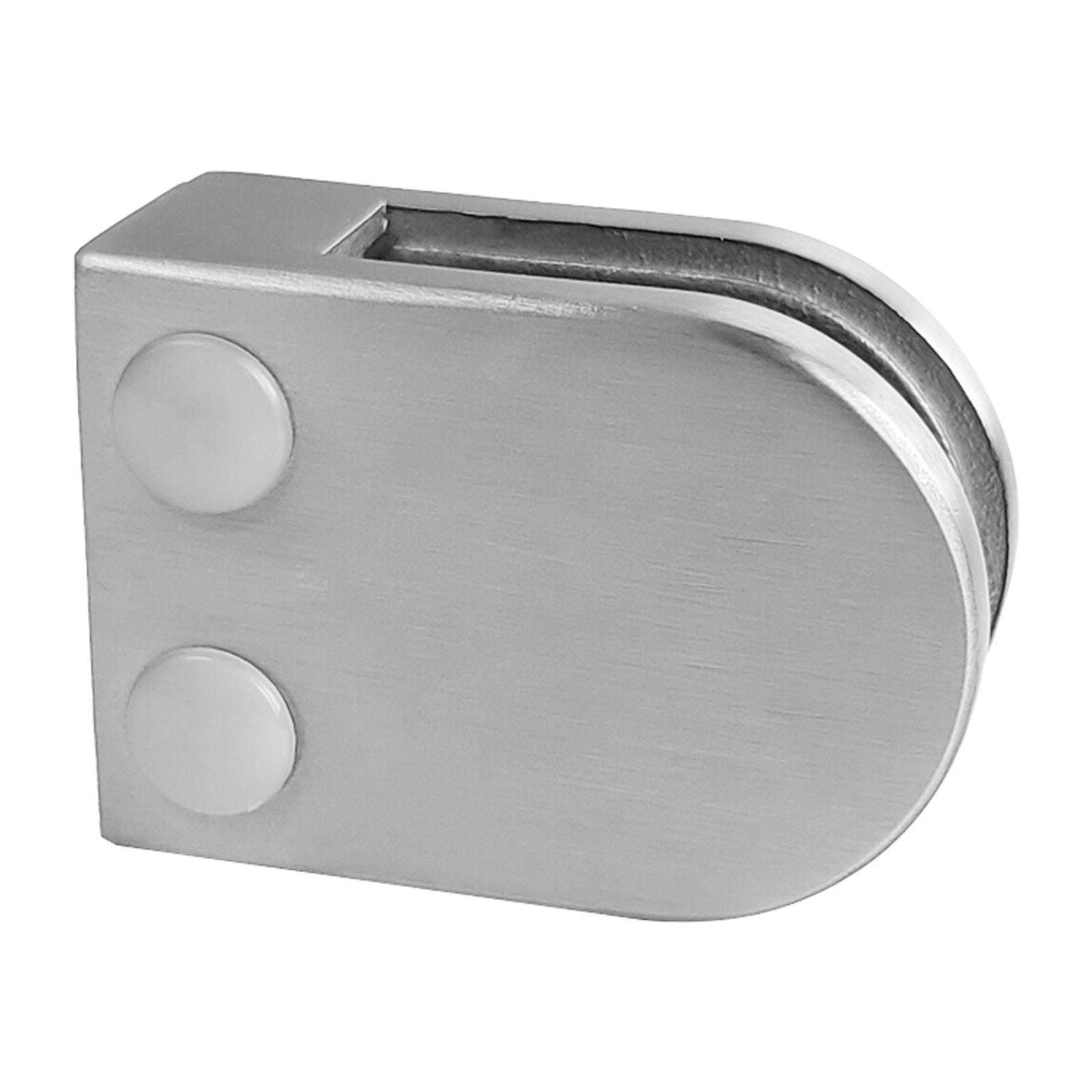 GlassX GCDS001 Stainless Steel D Shaped Glass Clamp