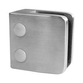 GlassX GCSQ002 Stainless Steel Square Glass Clamp