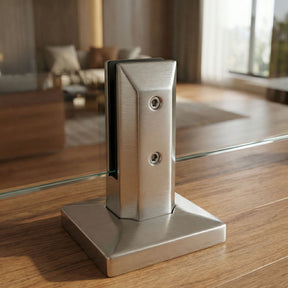 GlassX GSSQ001 Level Mount Glass Spigot