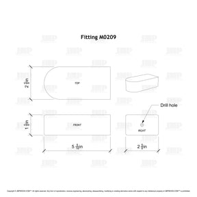 Fitting M0209 - Returned End