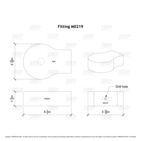 Fitting M0219 - Opening Cap