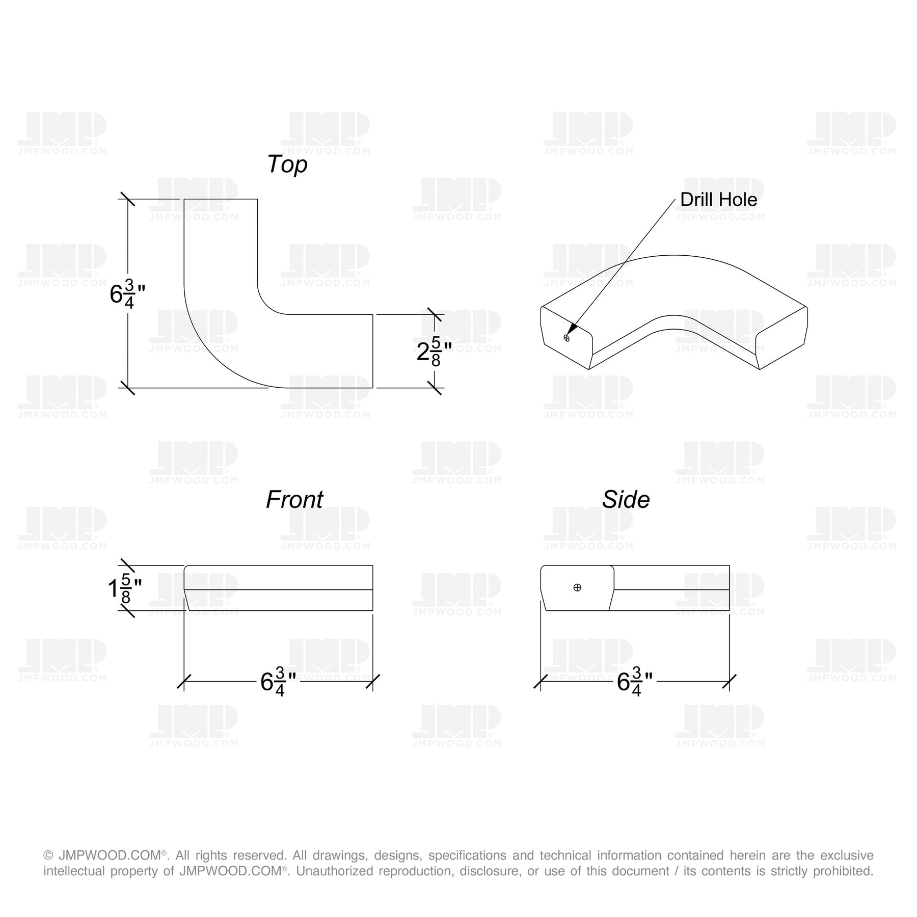 Fitting M4411 - Level Quarter Turn 90º