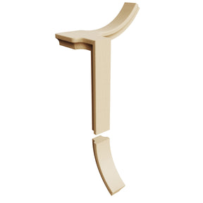 Fitting M8465 - Level Quarter Turn Gooseneck Fitting with Cap (Right Hand)