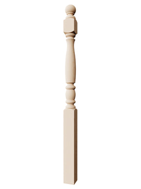 Bordeaux 955-4BT Series Ball Top Newel Post (3-1/2")