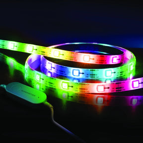 Monster Smart Sound Reactive Color Flow Indoor LED Light Strip (16.4 ft)