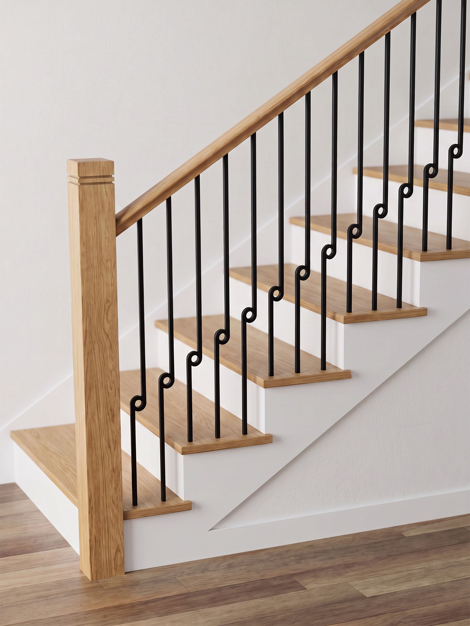 Noto Iron Baluster - 1/2" Square - Half Note