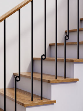 Noto Iron Baluster - 1/2" Square - Half Note