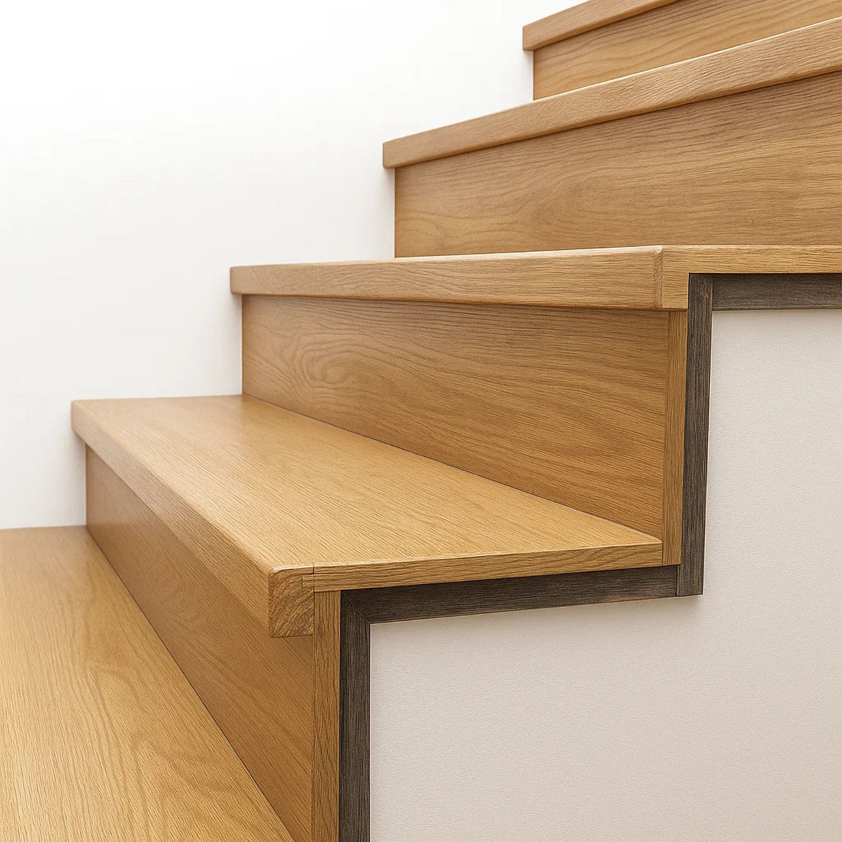 Nova Tread Kit with Riser 8872SQ - Straight Ends - Squared Nosing