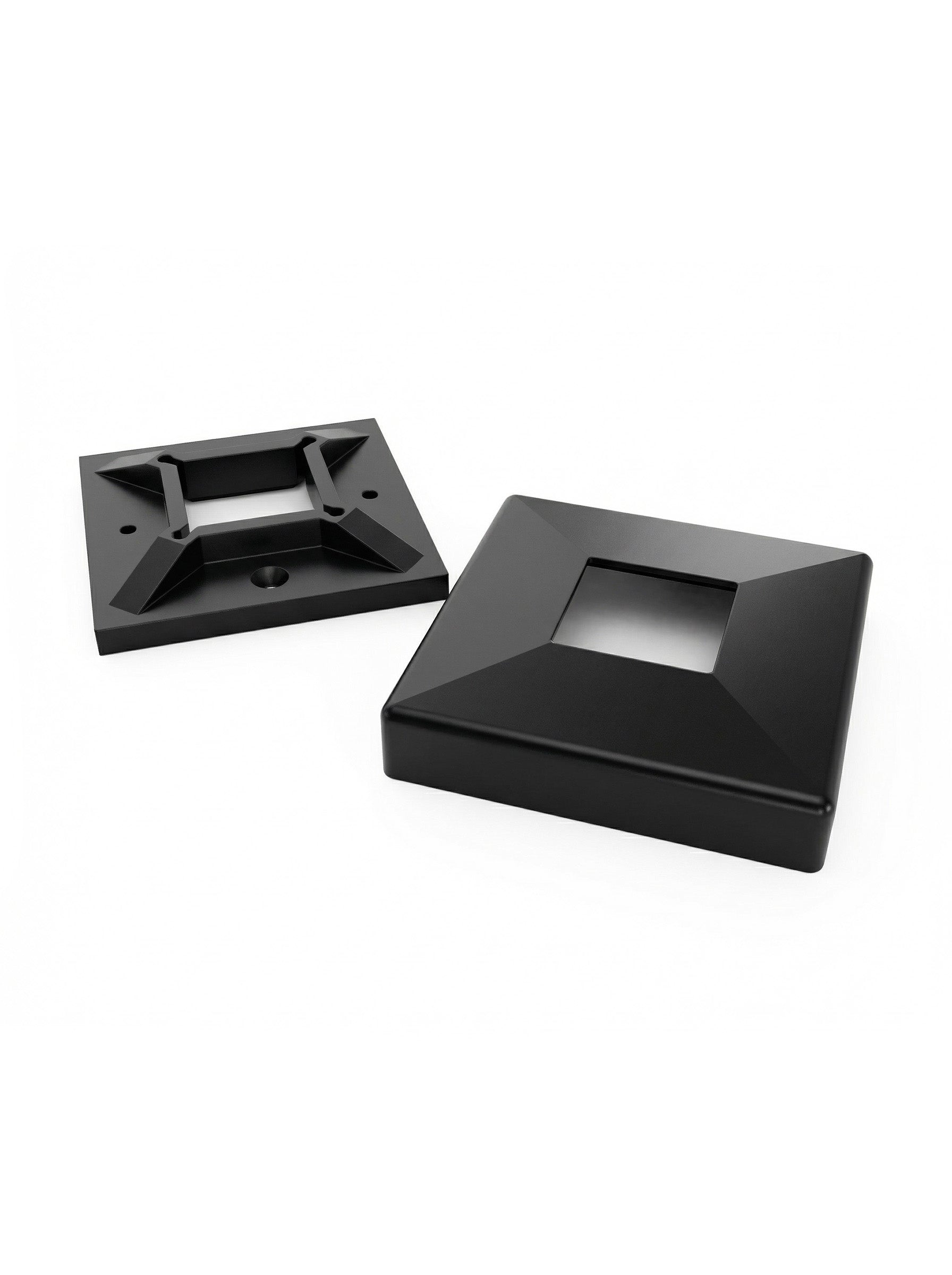 SteelX NP042 Newel Post - 90° Quarter Turn Holes