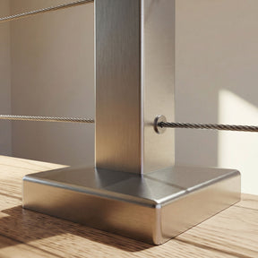 SteelX NP041 Newel Post - Level-Drilled Side Holes