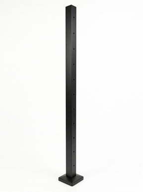 SteelX NP041 Newel Post - Level-Drilled Side Holes