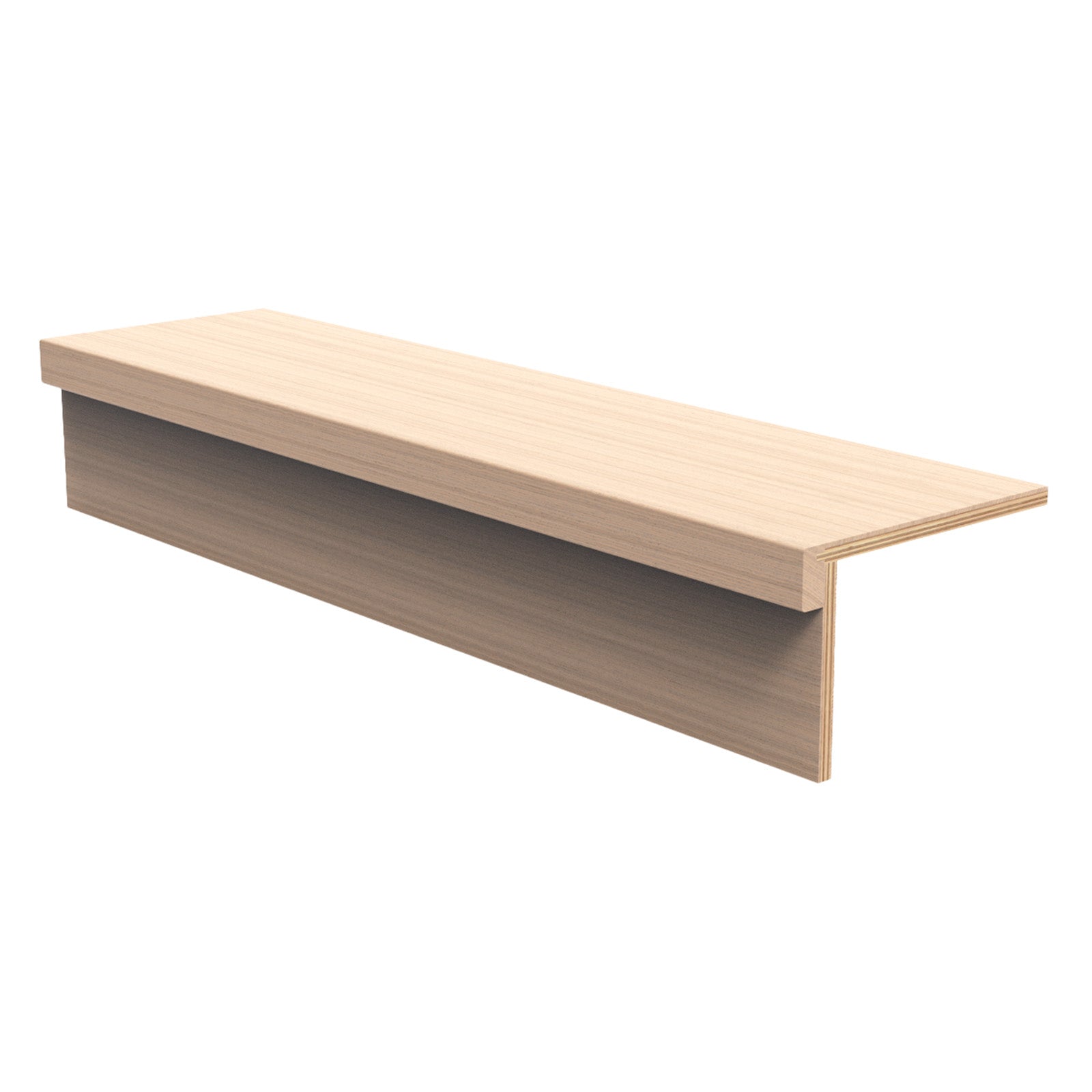 Nova Tread Kit with Riser 8872SQ - Straight Ends - Squared Nosing
