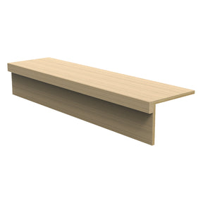 Nova Tread Kit with Riser 8872SQ - Straight Ends - Squared Nosing