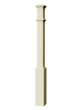 Box Newel 4276 - Adjustable Base (5")