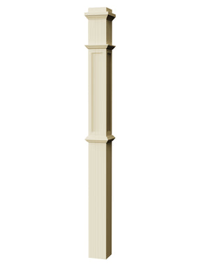 Box Newel 4375FP - Flat Panel (4-3/4")