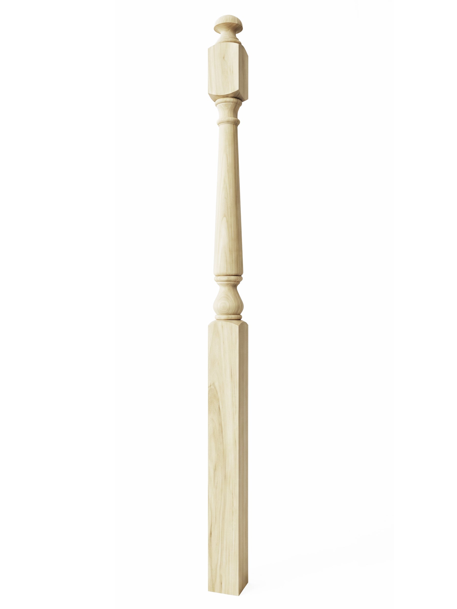 Colonial PR-4042/4045 Series Mushroom Top Newel Post (3") (Clearance)