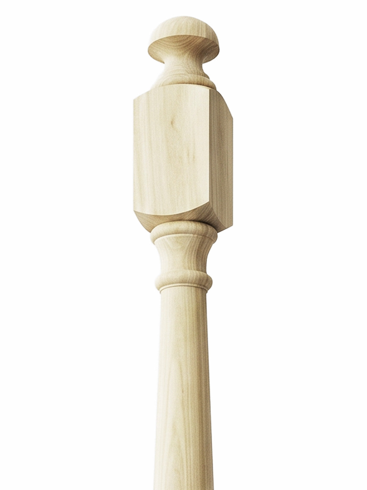 Colonial PR-4042/4045 Series Mushroom Top Newel Post (3") (Clearance)
