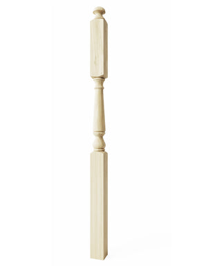 Colonial PR-4042/4045 Series Mushroom Top Newel Post (3") (Clearance)