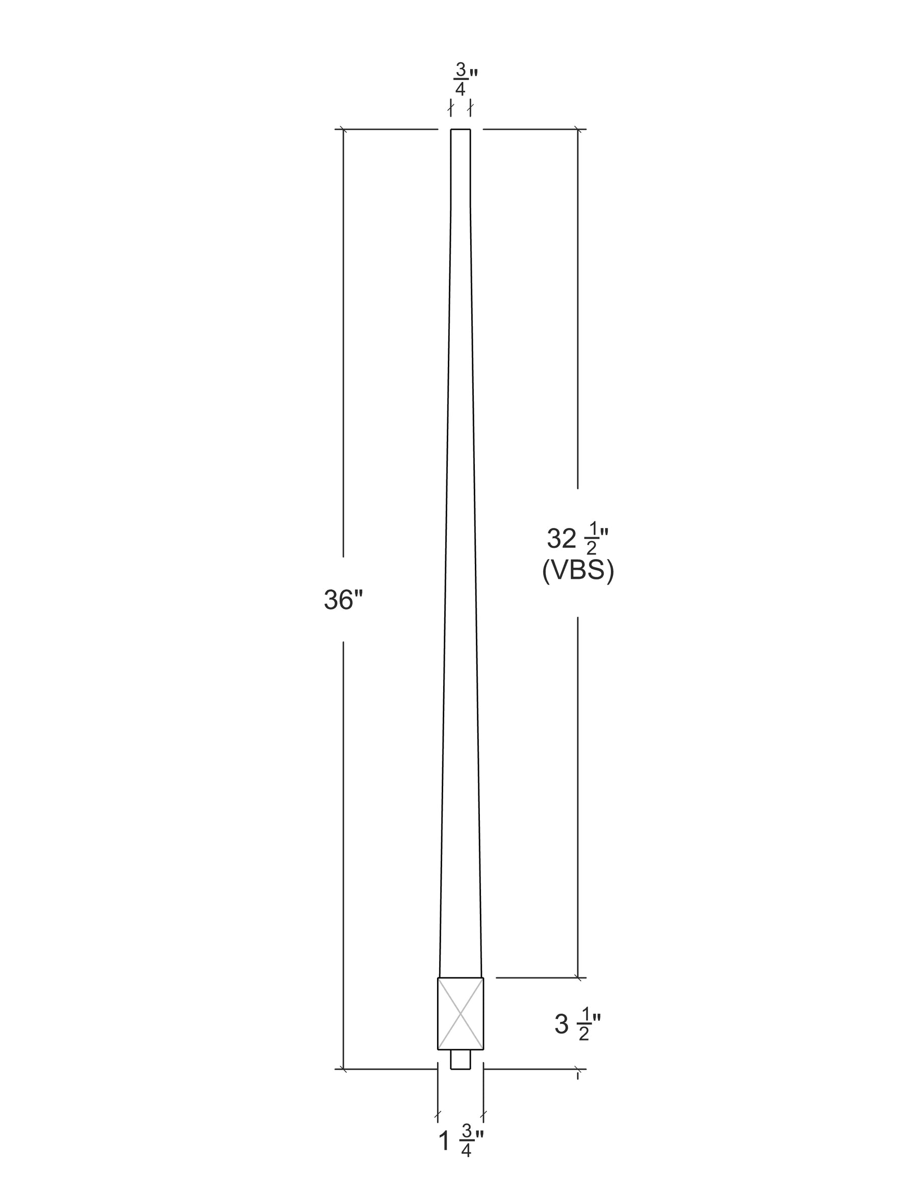 RT175 Baluster