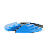 #option_SC690 - 3-Wing Decorative - 1/8 Radius x 5 Dia x 5/8 x 1/2 & 3/.4 Bore for 5/8 Material