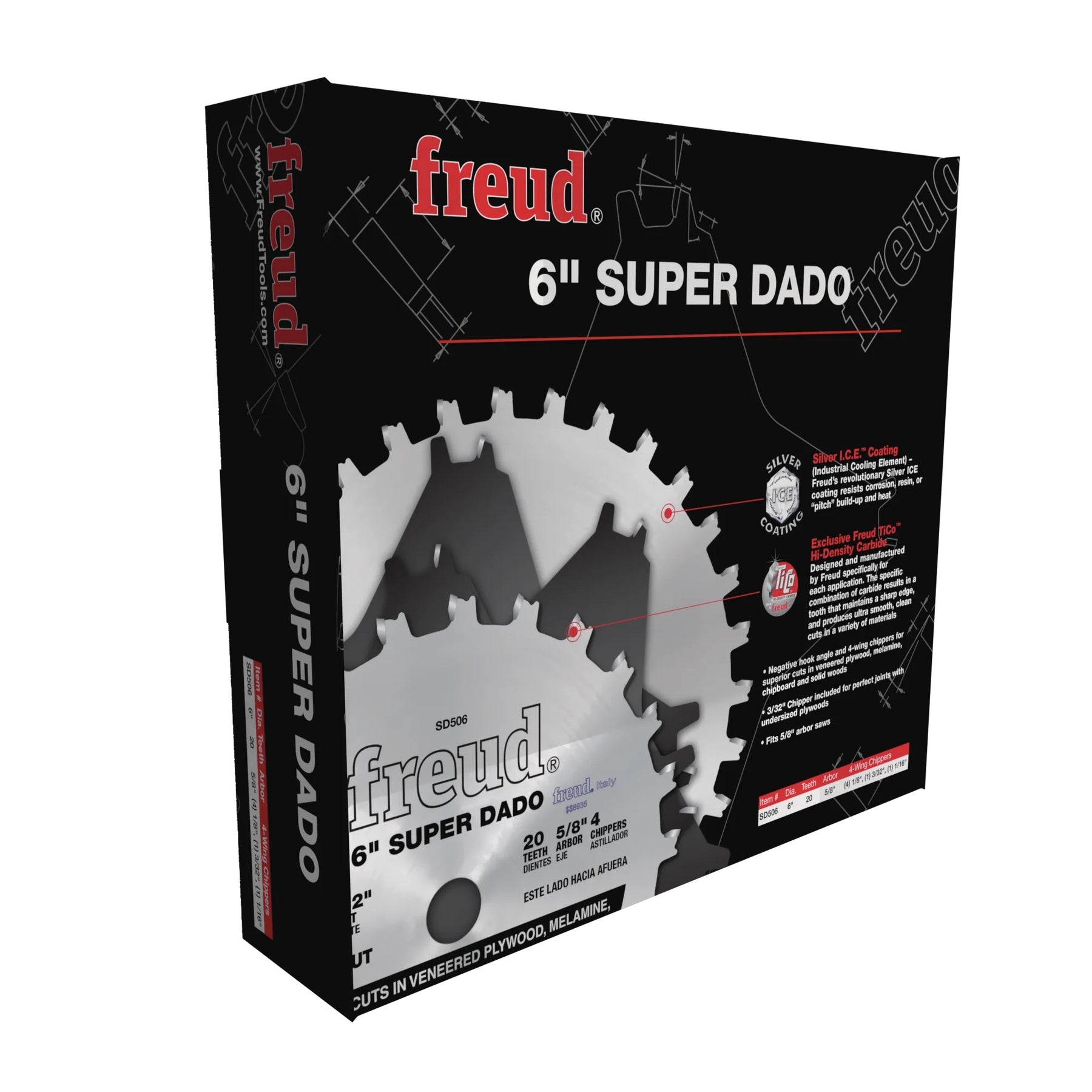 Freud Super Dado Sets Saw Blades - JMP Wood