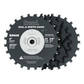 #Option_(SD608) 8" x 24T Dial-A-Width Stacked Dado Sets