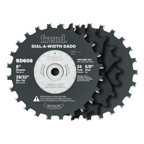 Freud Dial-A-Width Dado Sets Saw Blades