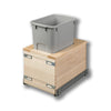 #Option_11 7/8 x 19 5/8 x 18 1/2 - Bottom Mount, Single 34-Quart *Gray* Bin
