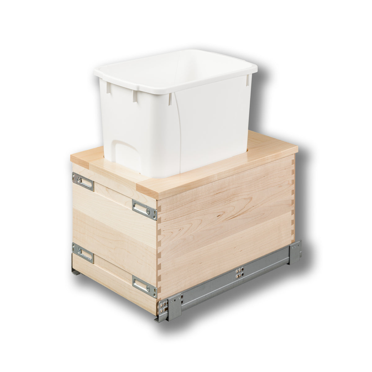 #Option_11 7/8 x 19 5/8 x 18 1/2 - Bottom Mount, Single 34-Quart Bin