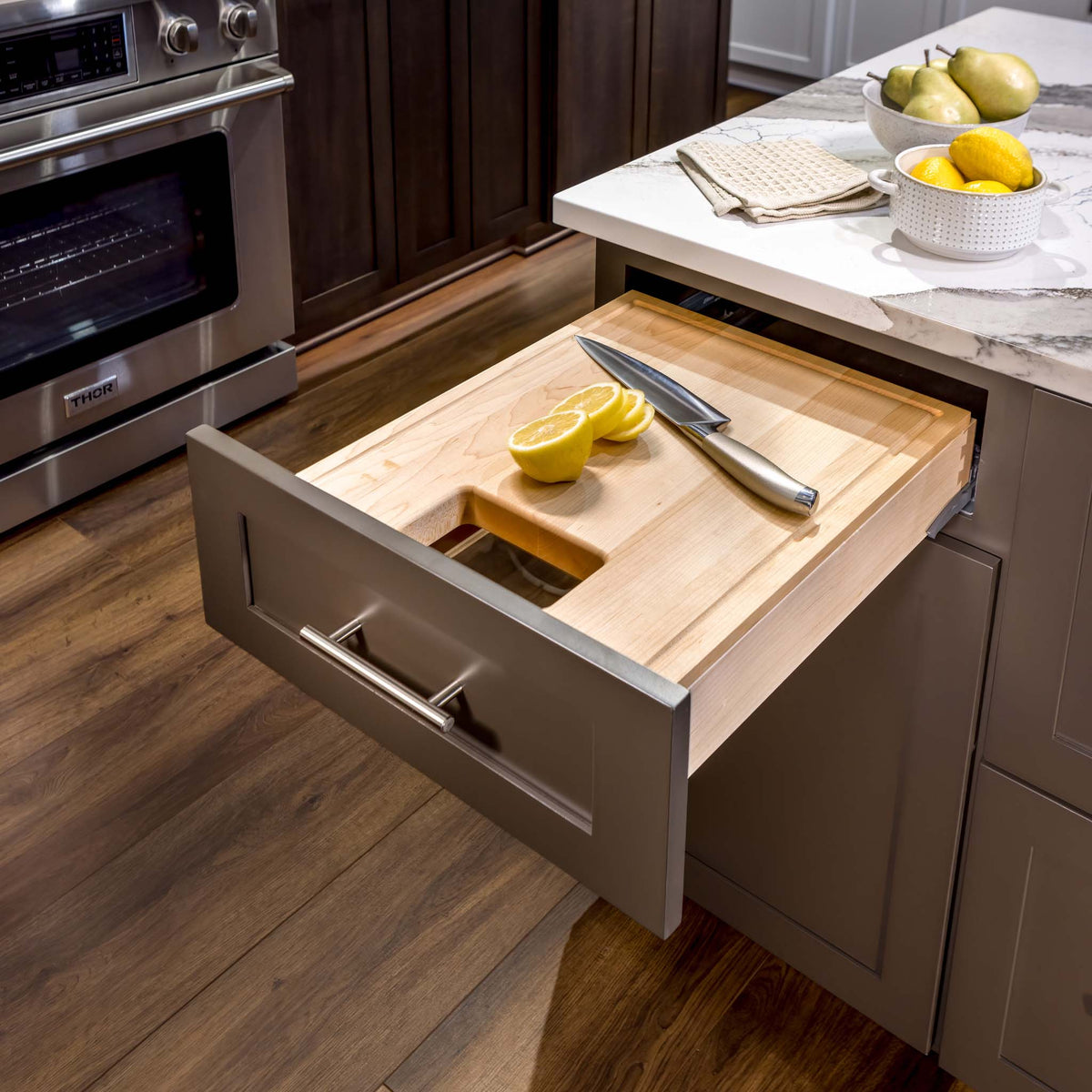 Century Cutting Board Pullout