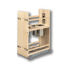 #Option_10 3/8 x 26 3/4 x 20 - Electrical Outlet; 3 Poly Trays