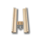 #Option_2 1/2 x 27 1/8 - 8 Brackets w/ Screws, 4 Pilasters, 8 Support Clips