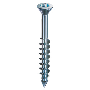 SPAX MDF/Hardwood T-Star Plus Trim Head Screws - CUT-Point, Partial Thread, Zinc
