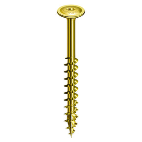 SPAX Multi-Material Wafer Head Yellow Zinc T-Star Plus Cabinet Screws