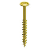 SPAX Multi-Material Wafer Head Yellow Zinc T-Star Plus Cabinet Screws