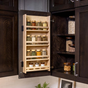 Century Door Mounted Spice Rack
