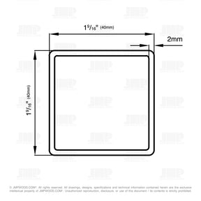SteelX Square Handrail