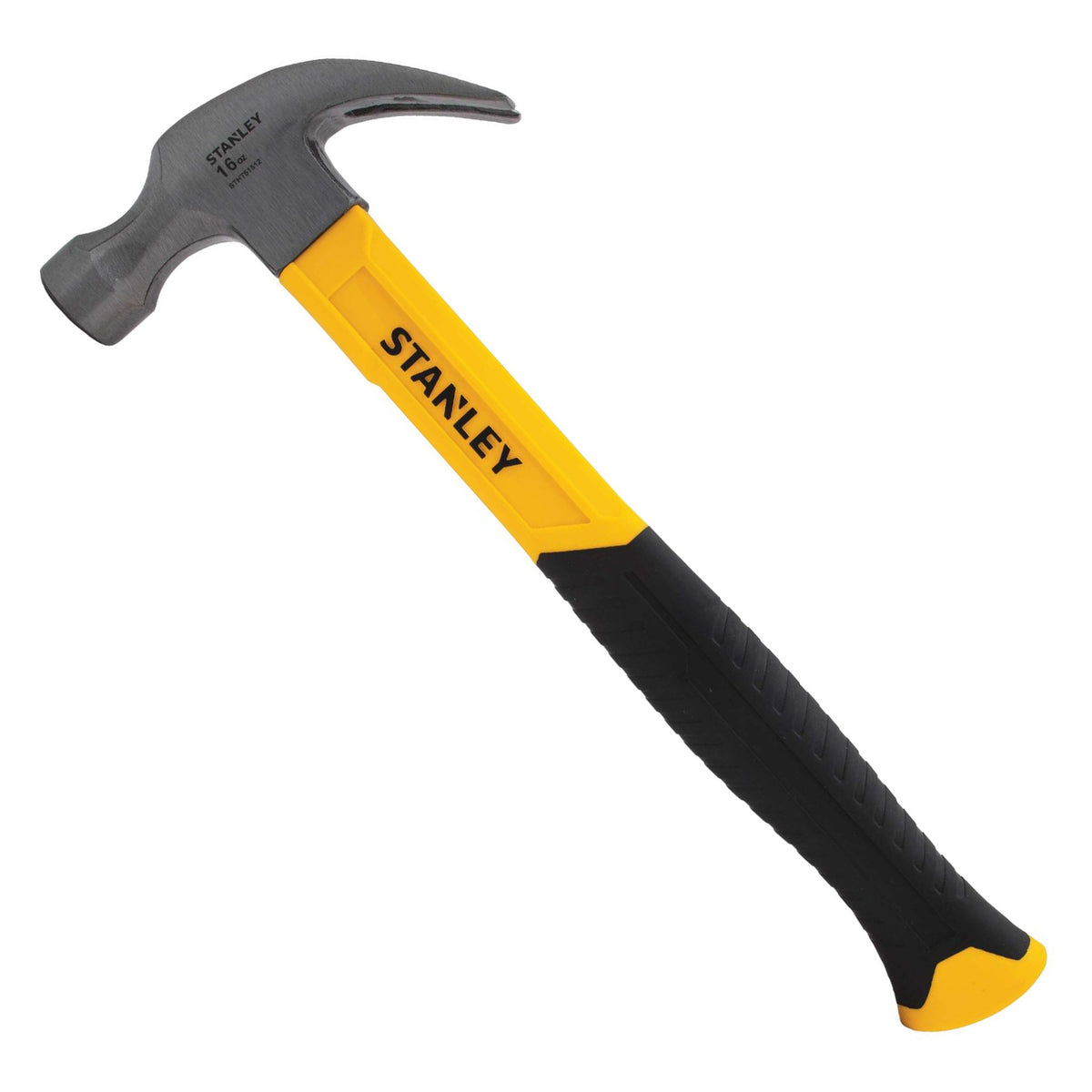 STANLEY 16 oz. Curve Claw Fiberglass Hammer STHT51512 - JMP Wood