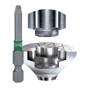 SPAX T-20 Plus Bit 2" Bit Dual Pax - 2 Bits